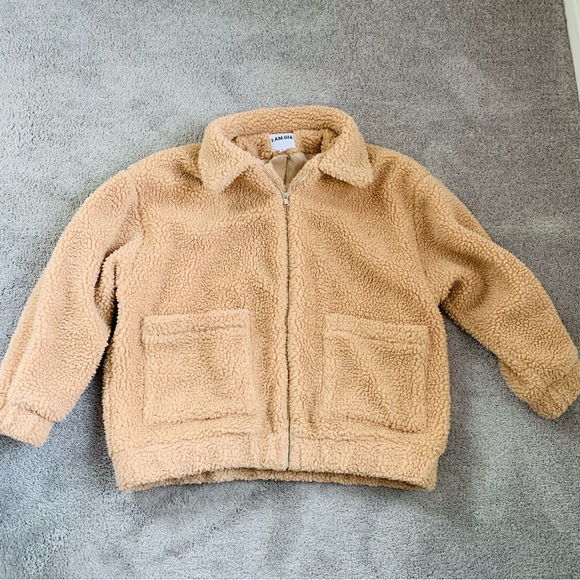 EUC I AM GIA PIXIE COAT TEDDY JACKET - Picture 7 of 7